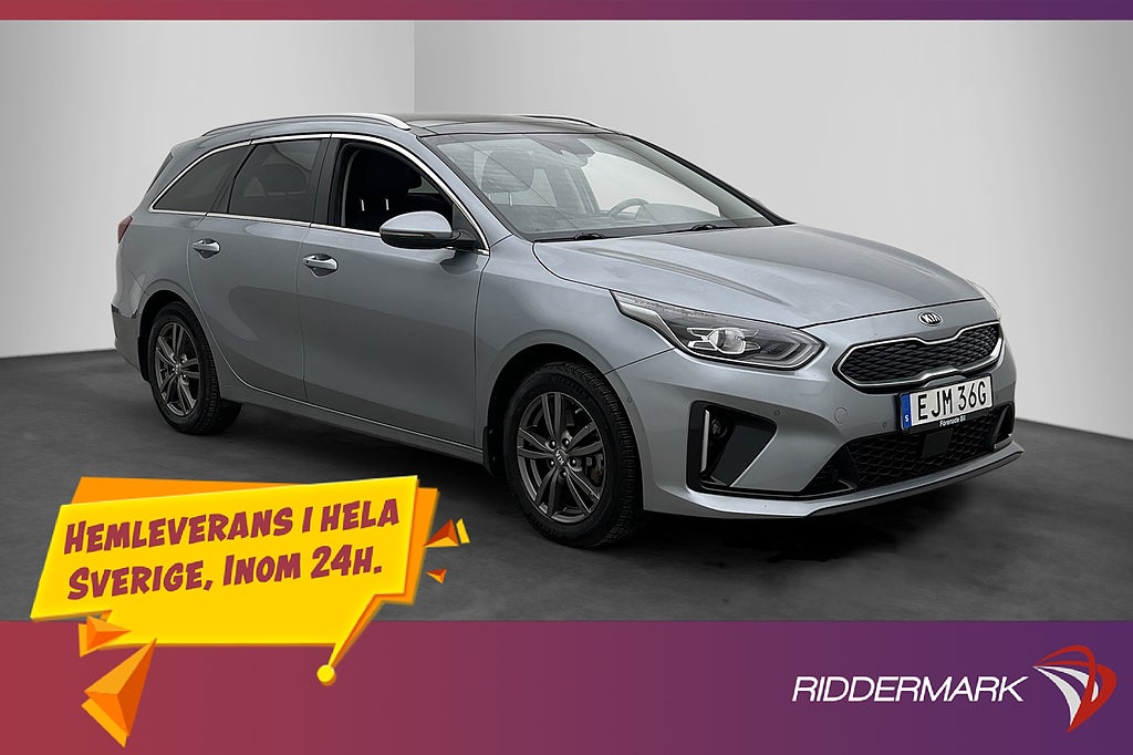 Kia Ceed Sportswagon Plug-in Hybrid Pano Kamera Ventilerade