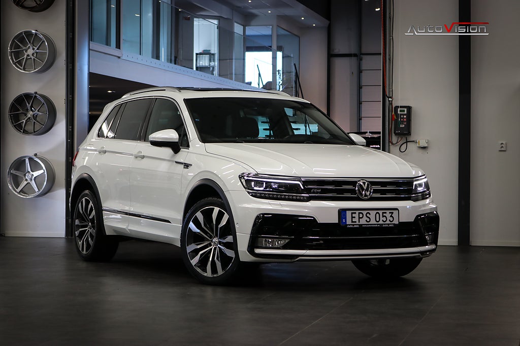 Volkswagen Tiguan 2.0 TDI 4M 240hk GTS PANO HUD DYNAUDIO 360 SKINN 20"