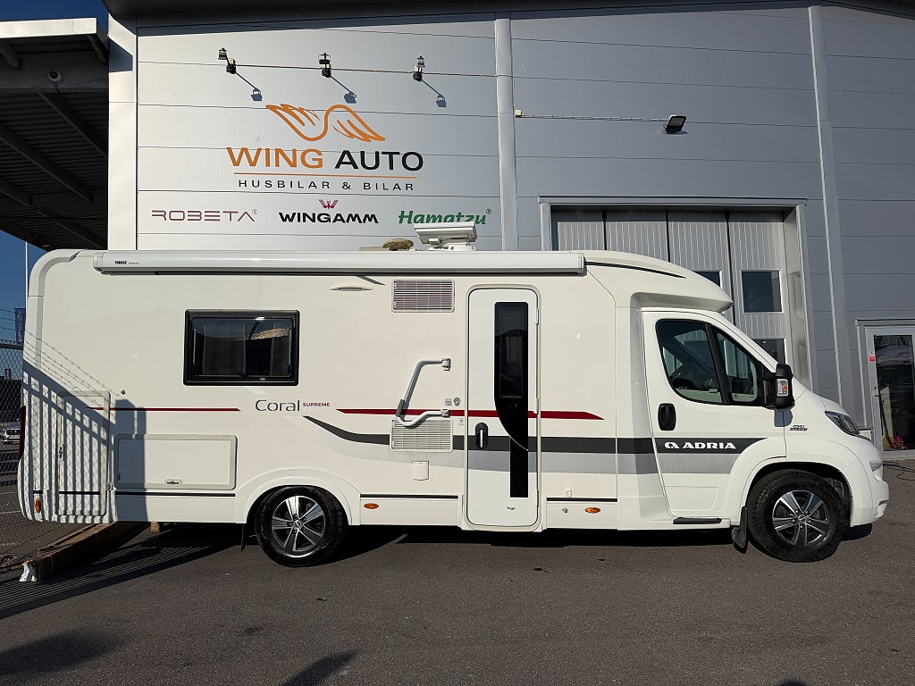 Adria Coral Supreme S 670 SLT (150HK Automat) Låga långbäddar! ALDE! 5