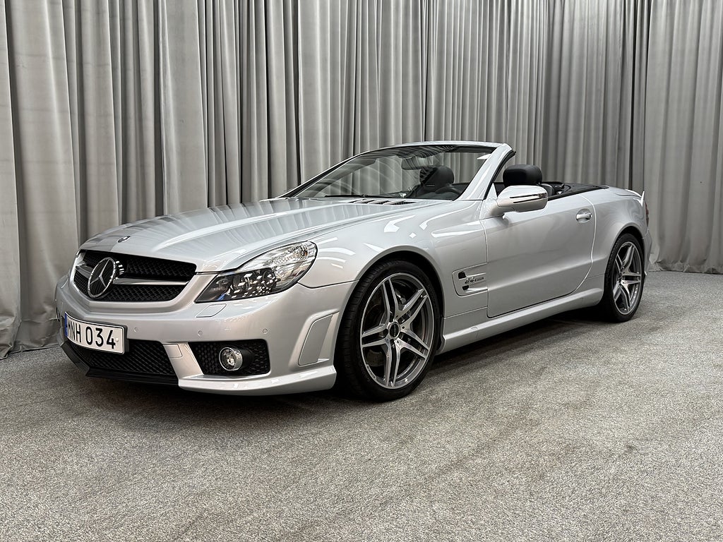 Mercedes-Benz SL 63 AMG 525HK AMG MCT Speedshift Svensksåld/Superskick