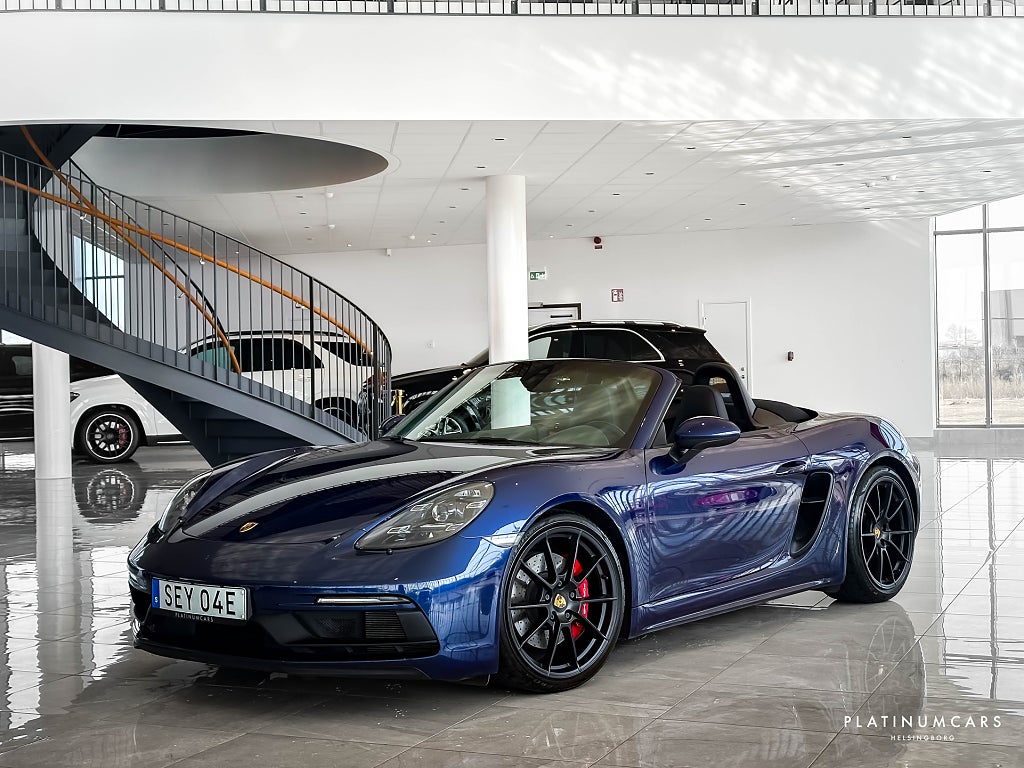 Porsche 718 Boxster GTS 4.0 Manuell 400hk / Sv.såld / SportDesign