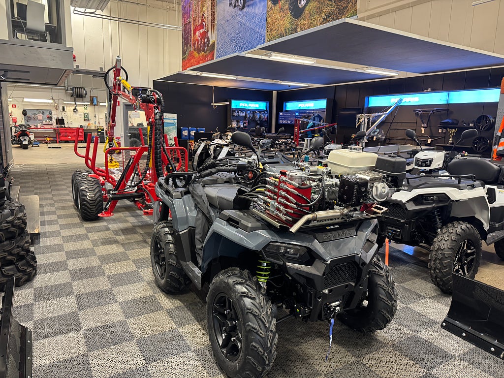 Polaris Sportsman 570 Gray inkl Kranman T1850 Pro 