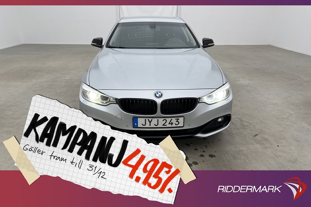 BMW 420 d xDrive Gran Coupé 190hk Sport Line 4,95% Ränta