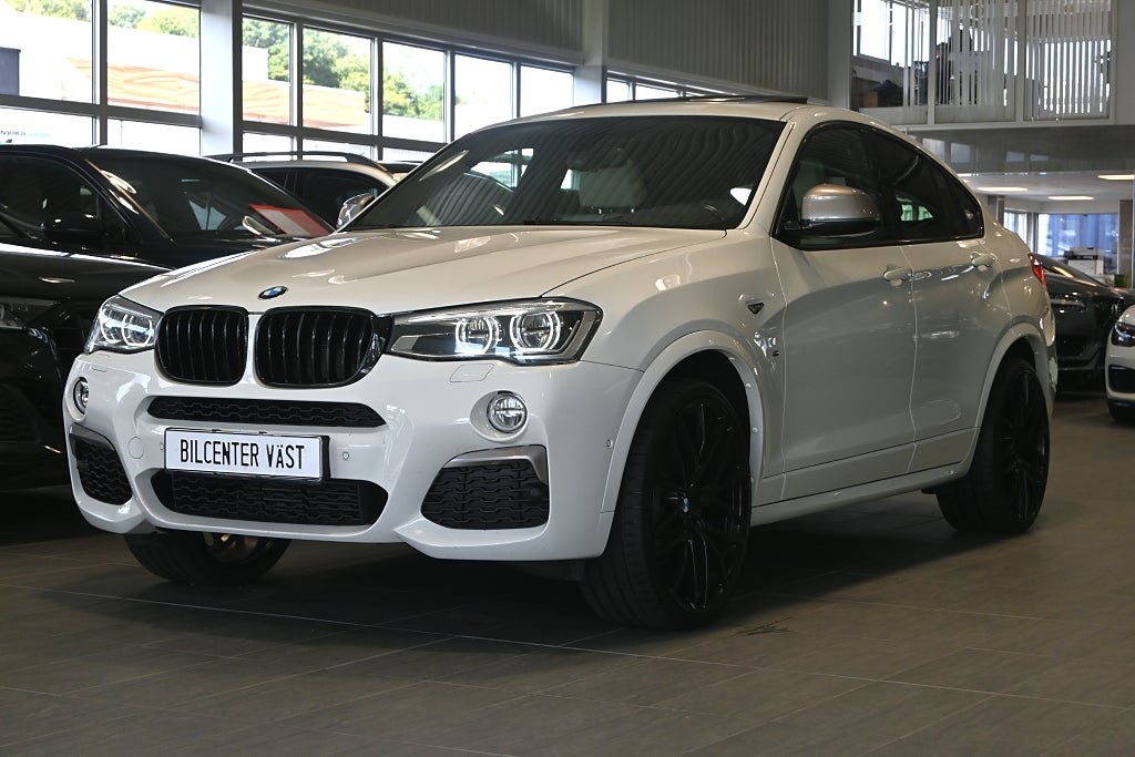 BMW X4 M40i 360hk M Sport *HJULKAMPANJ* Pano HUD Värmare Drag