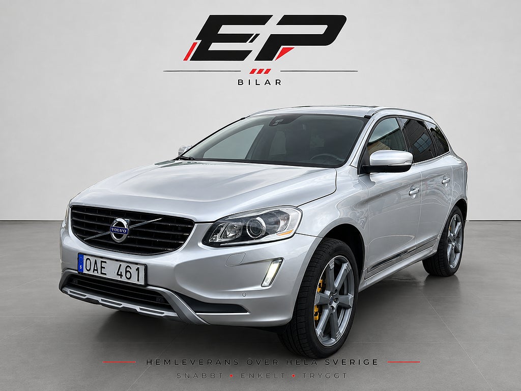 Volvo XC60 D4 Polestar Optimisation|AWD|Summum|Drag|Pano|215hk