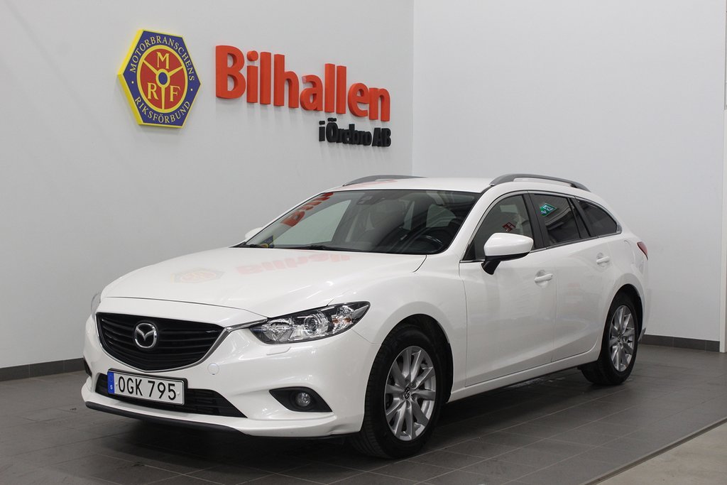 Mazda 6 Wagon 2.2 SKYACTIV-D Navigation Dragkrok