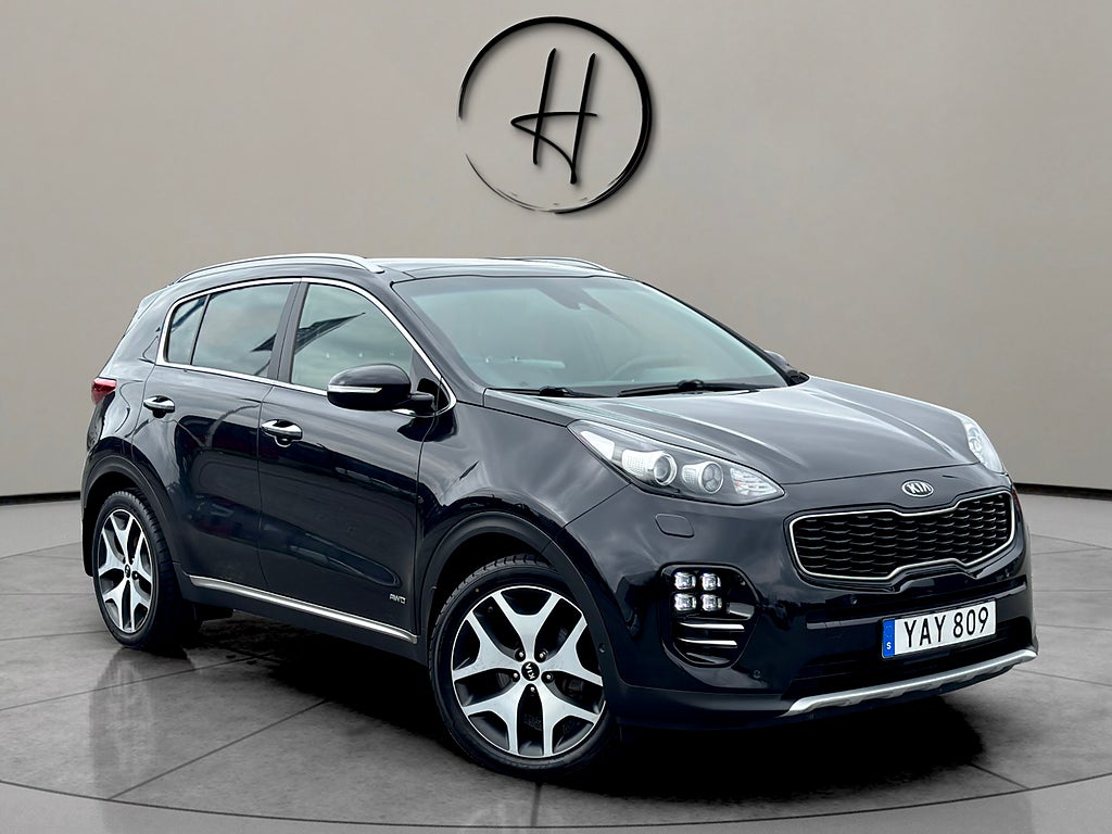 Kia Sportage 2.0 CRDi AWD GT-Line Panoramatak Läder * SE-UTR