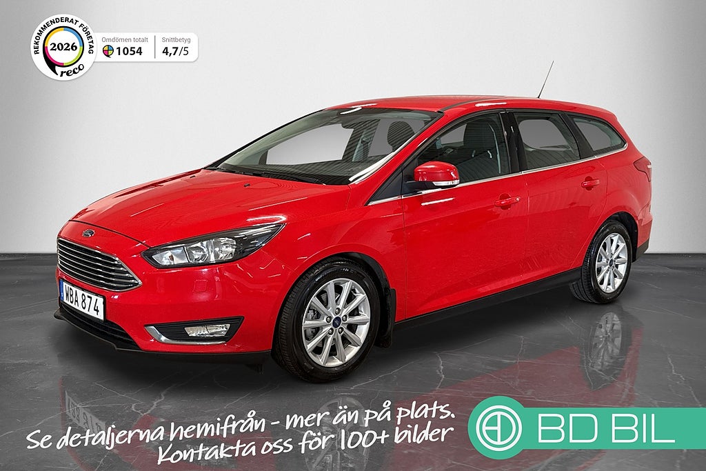 Ford Focus 1.0 EcoBoost   360:- SKATT 0,48 L/MIL 