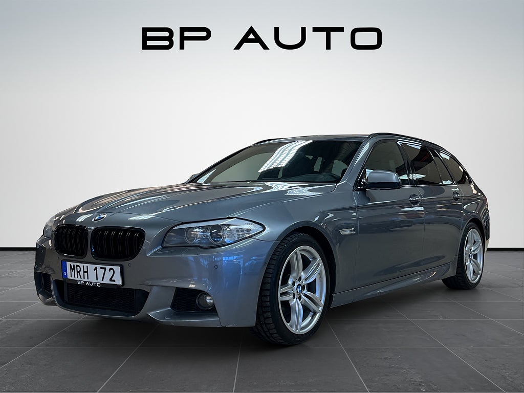 BMW 520d Touring M-Sport Värmare Drag GPS Nyservad 184hk