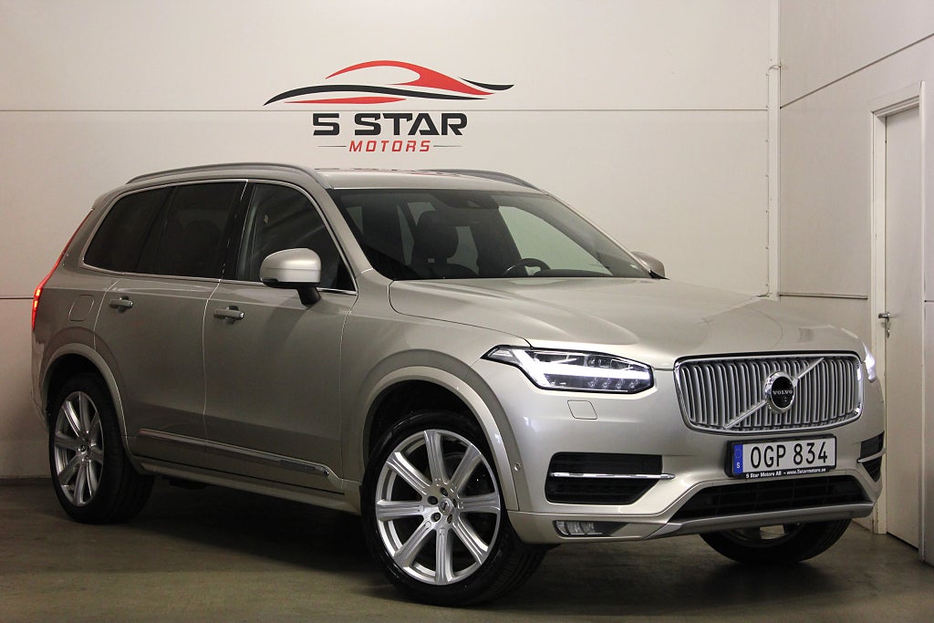 Volvo XC90 7-seater D5 AWD Inscription  235hk  360° | BLIS | 21"  