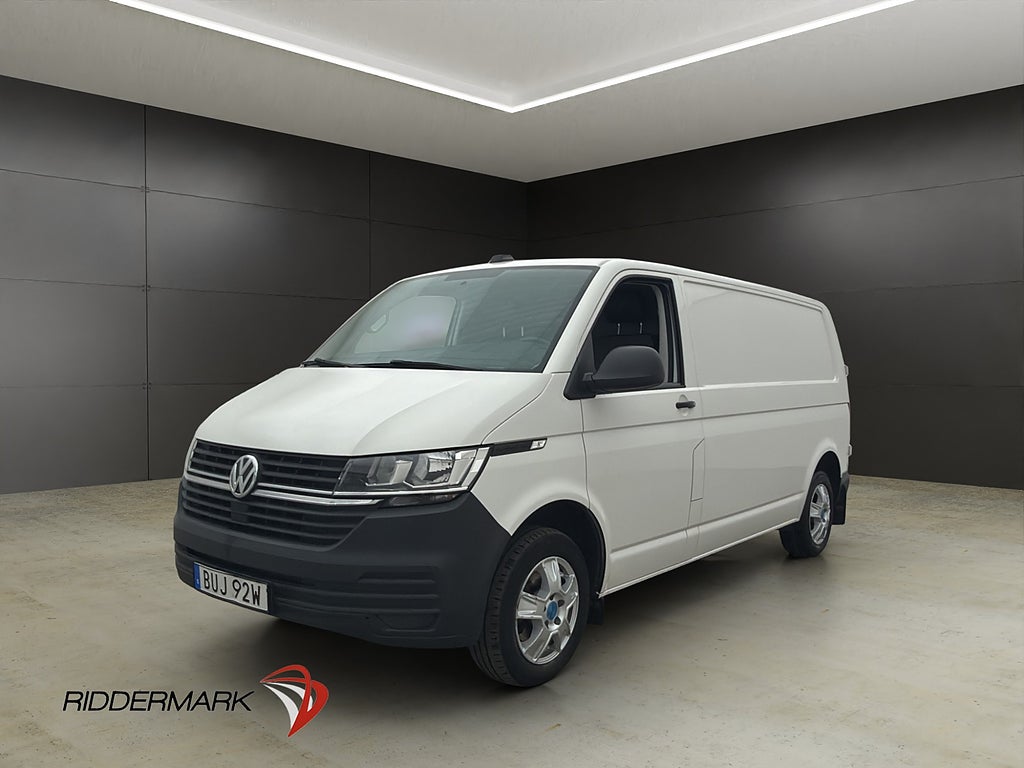 Volkswagen Transporter L2 Värmare Drag B-Kamera CARPLAY Moms