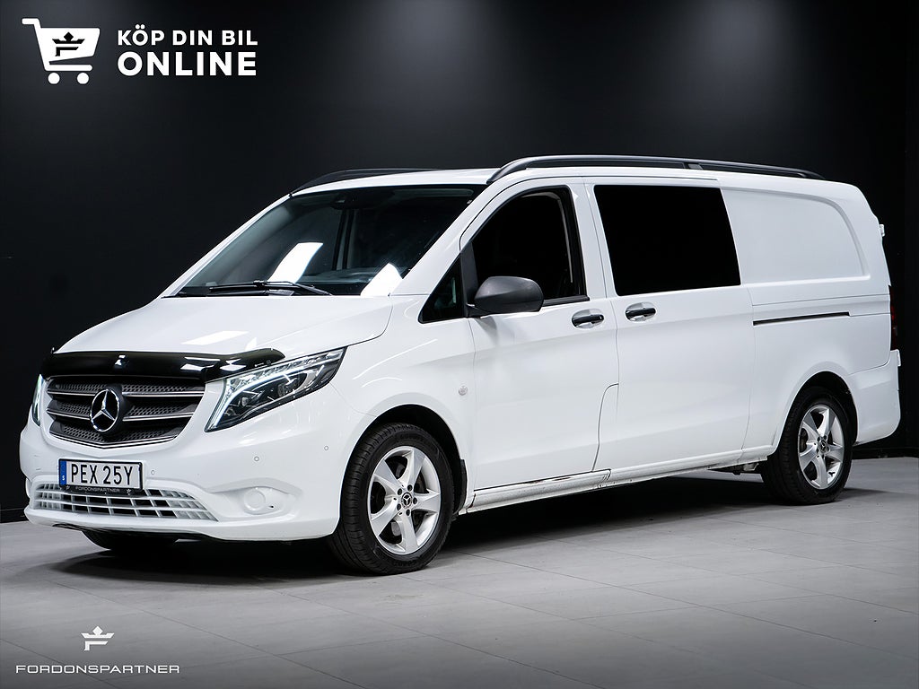 Mercedes-Benz Vito Mixto 119 BlueTEC 4MATIC 190HK EXTRA LÅNG SKINN VÄRMARE