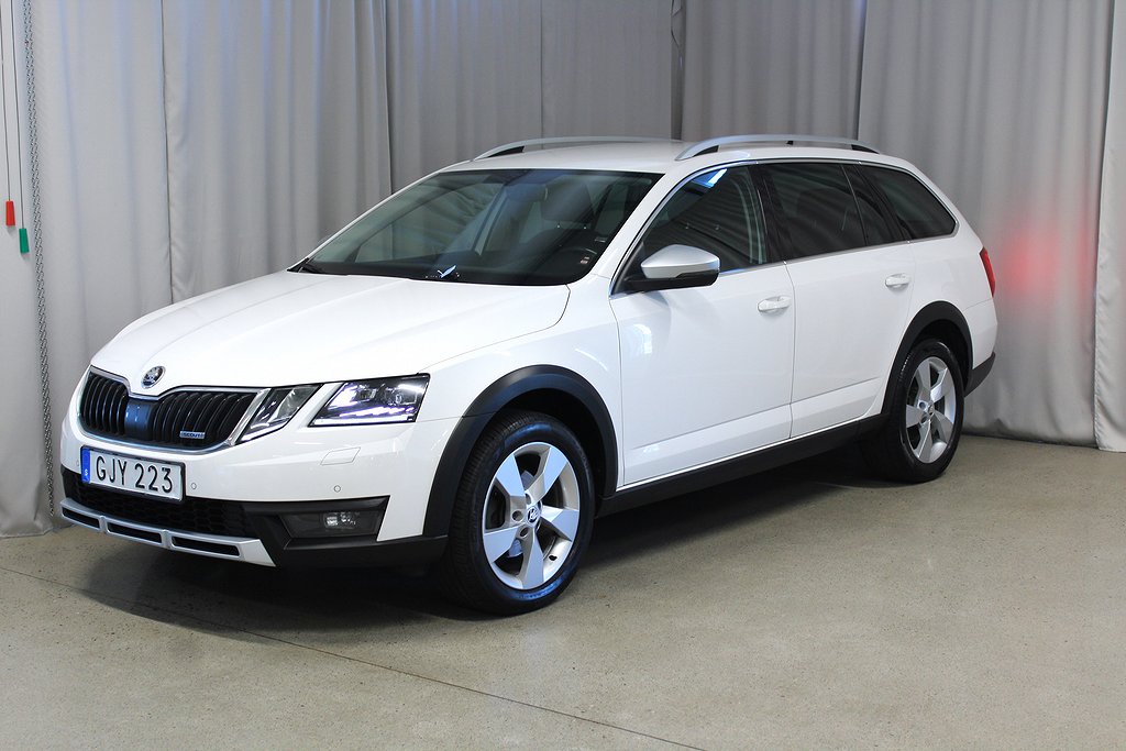 Skoda Octavia Scout 2.0 TDI 4x4 Premium, Drag, Värmare, Navi