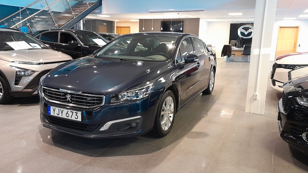 Peugeot 508 GT BUSINESS Hdi 180 hk AUT (Drag+Vhjul+mtrvrm)