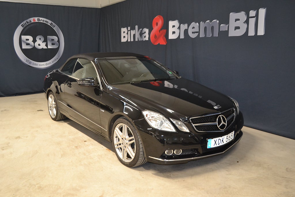 Mercedes-Benz E 350 Cabriolet 7G-Tronic Plus 306hk 