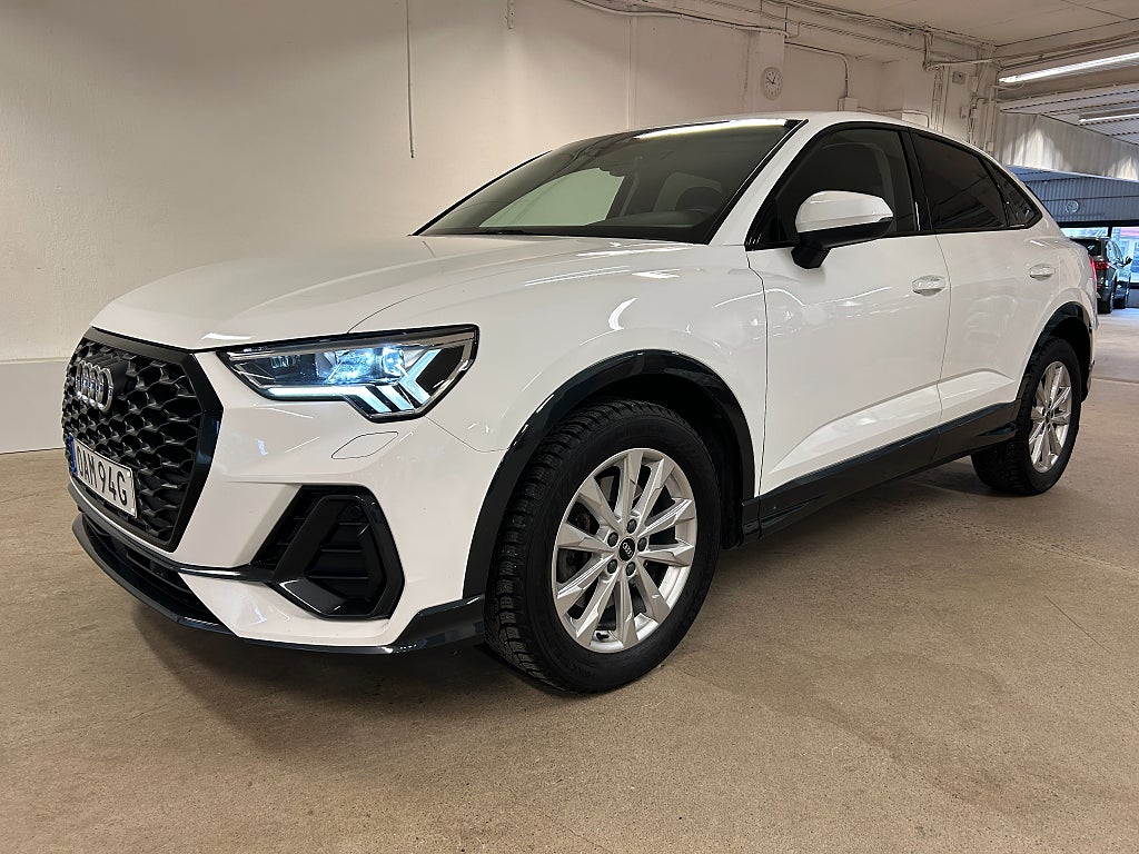 Audi Q3 Sportback 40 TFSI 190 Quattro Värmare Drag SoV-Hjul