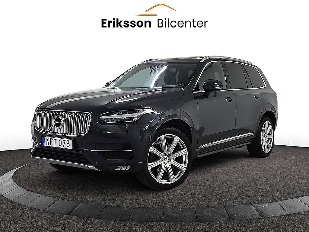 Volvo XC90 D5 AWD 7-sits Automat Inscription Pano/Navi/B-kam/Eu-6 