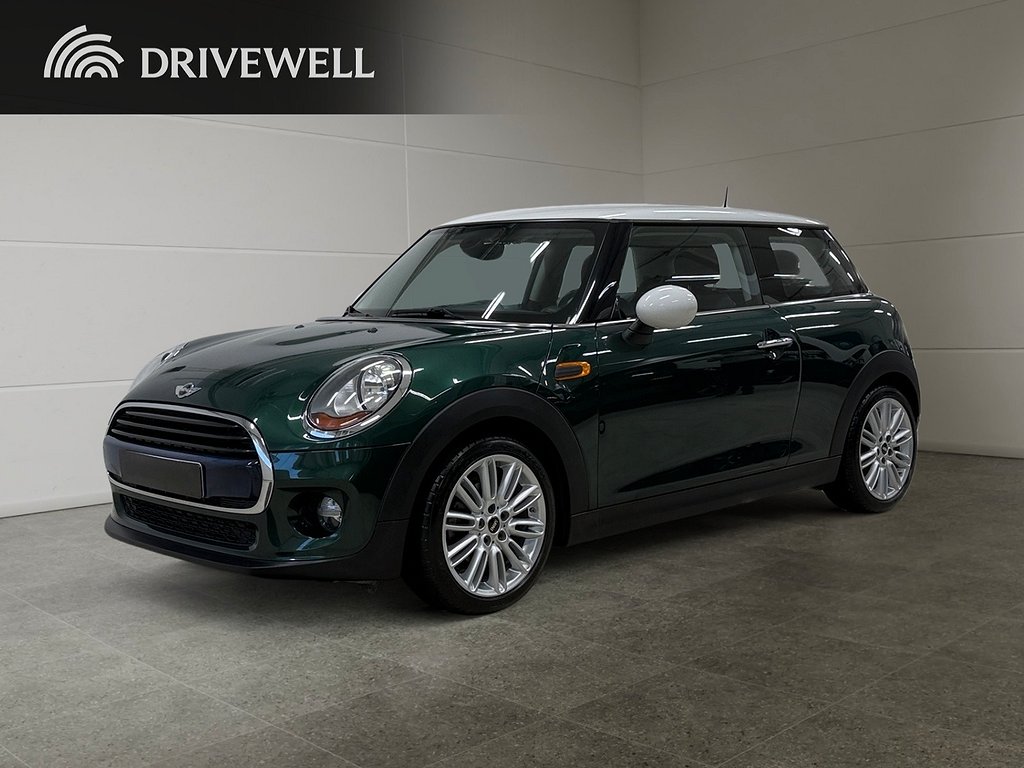 MINI Cooper 3-dörrars 136hk - Pepper/BT/Parksens/Keyless