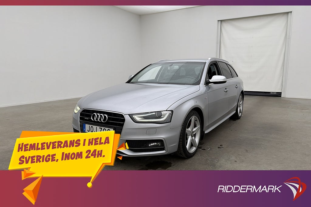 Audi A4 Avant 2.0 TDI Quattro 150hk S-Line Värmare Sensorer