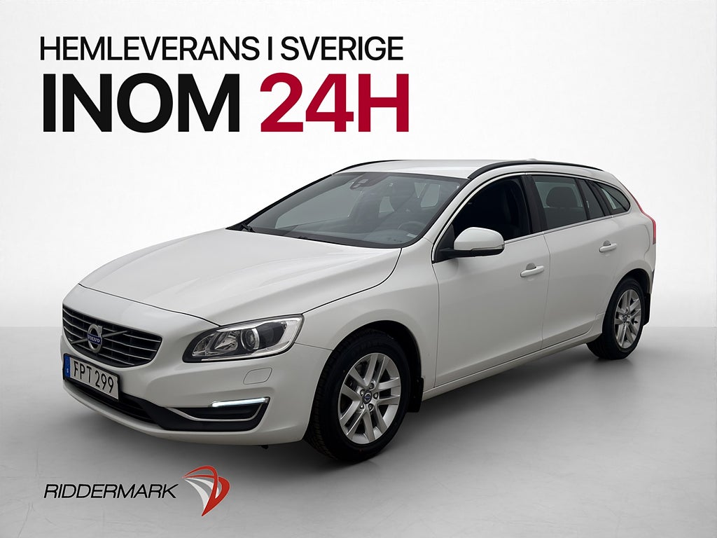 Volvo V60 T3 Momentum Värmare Drag P-Sensorer Halvskinn