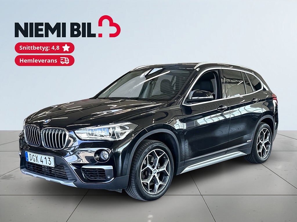 BMW X1 sDrive20i xLine S&V-hjul/Drag/Kamera/Pano/Nav/HuD/HiFi