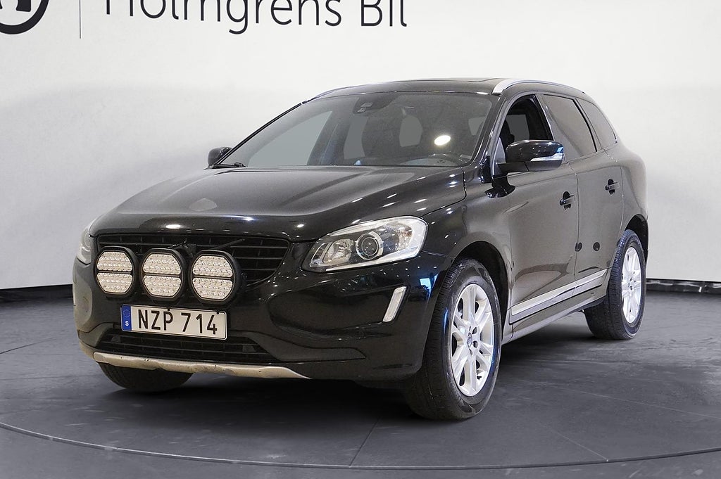 Volvo XC60 D4 Geartronic 163hk Summum Dragkrok El-Baklucka Läderklädsel |