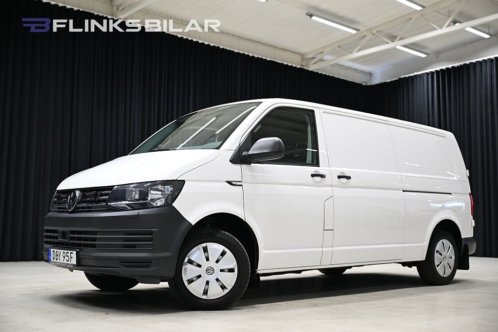 Volkswagen Transporter DSG 150HK L2 Servicebil|Inredd|Dubbeldörr|Leasbar|SeUtr