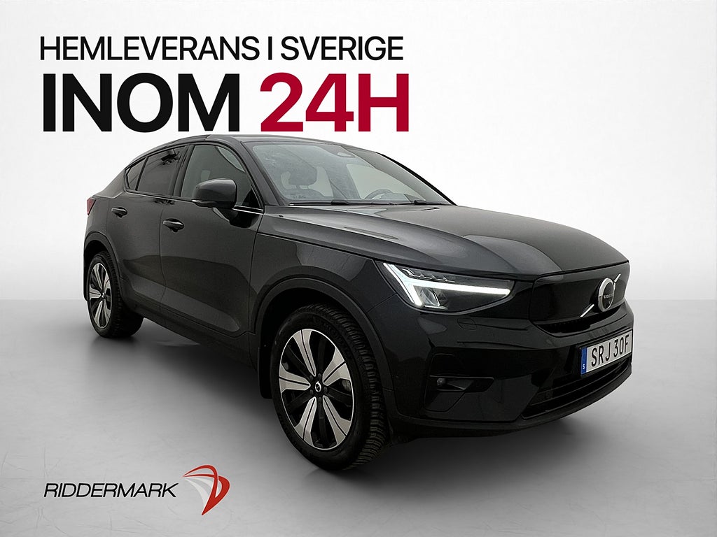 Volvo C40 Recharge Twin Ultimate Dragkrok Pano 360° H/K