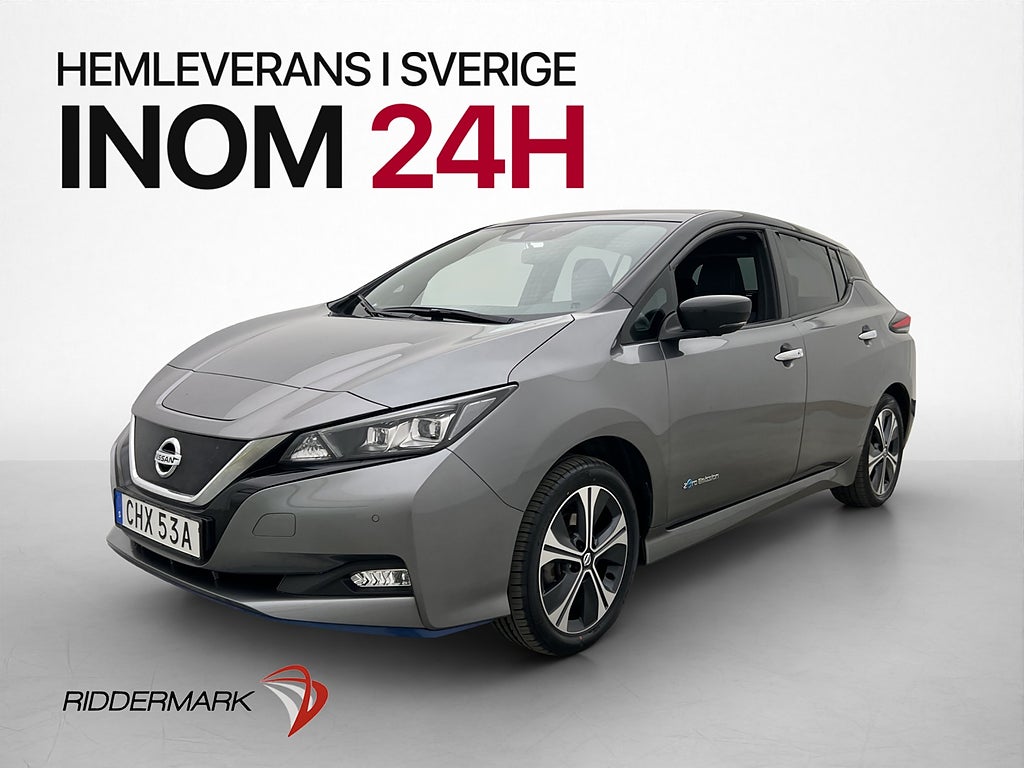 Nissan Leaf e+ 217hk Tekna BOSE 360° Navi Rattvärme