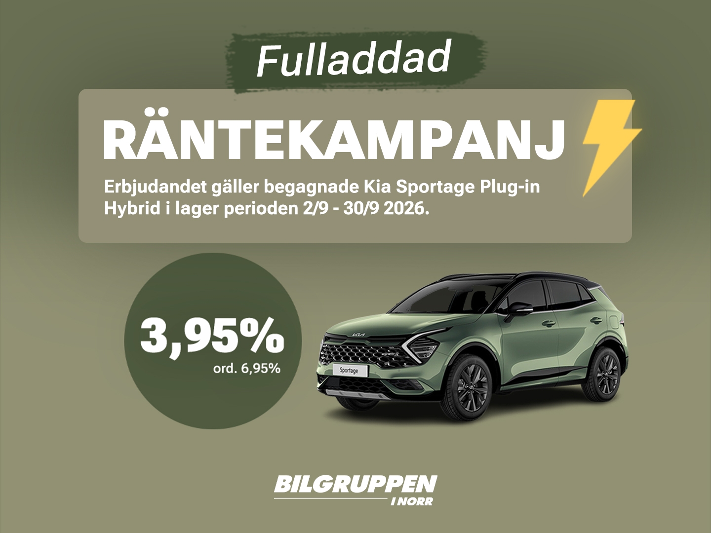 Kia Sportage PHEV Advance V-hjul Ränta 2025, bild 2/53