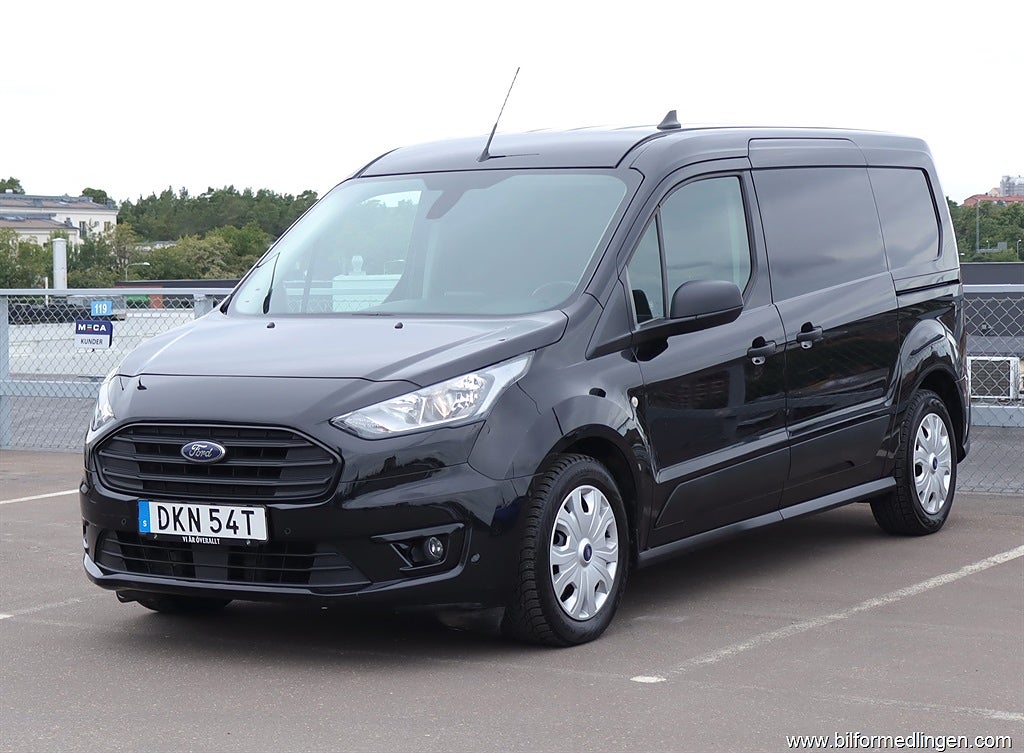 Ford transit Connect 220 LWB 100hk S/V-hjul Drag Inred Moms