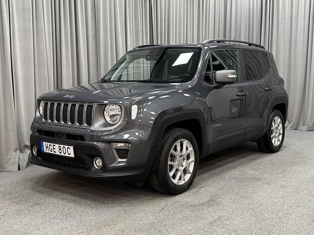 Jeep Renegade PHEV 190HK Limited 4xe Aut Drag/Adaptiv Farth/Nyservad