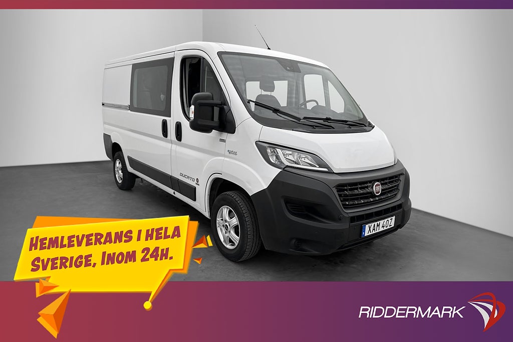 Fiat ducato 3.0 Dubbelhytt L2 M-Värmare Drag 7-Sits B-Kamera