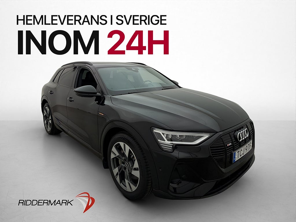Audi E-Tron 55 Q S line Pano Cockpit Adap-fart 360° Nav Drag