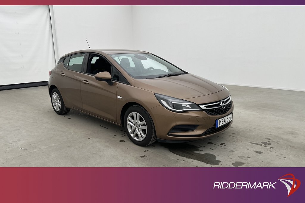 Opel Astra EDIT 125hk Enjoy Plus Sensorer Rattvärme En-bruk