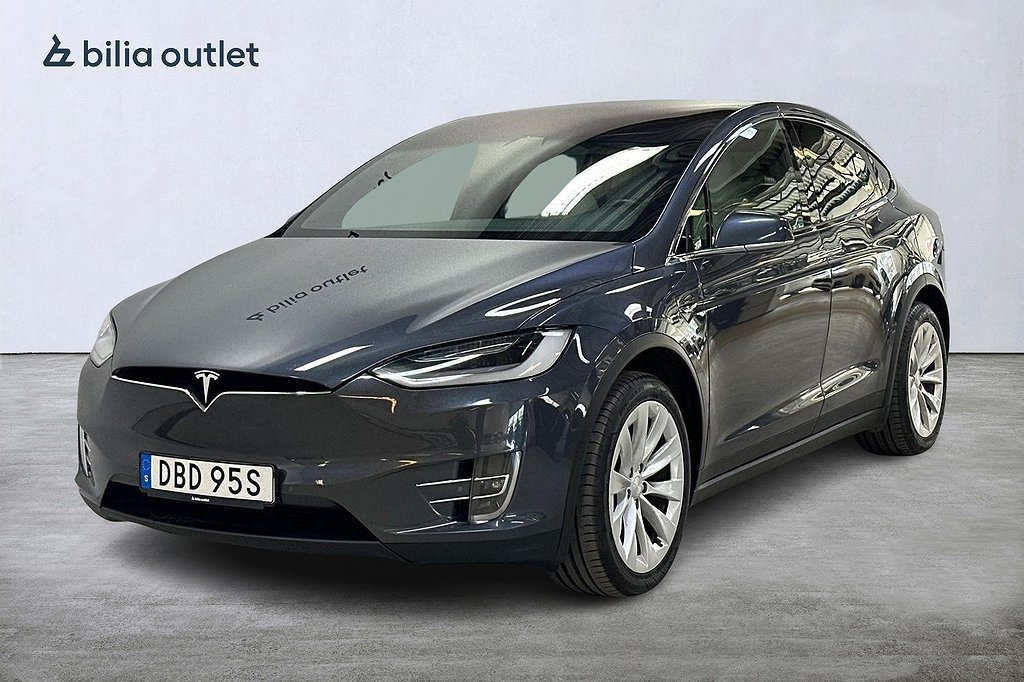 Tesla Model X Long Range 7-sits 423hk Autopilot