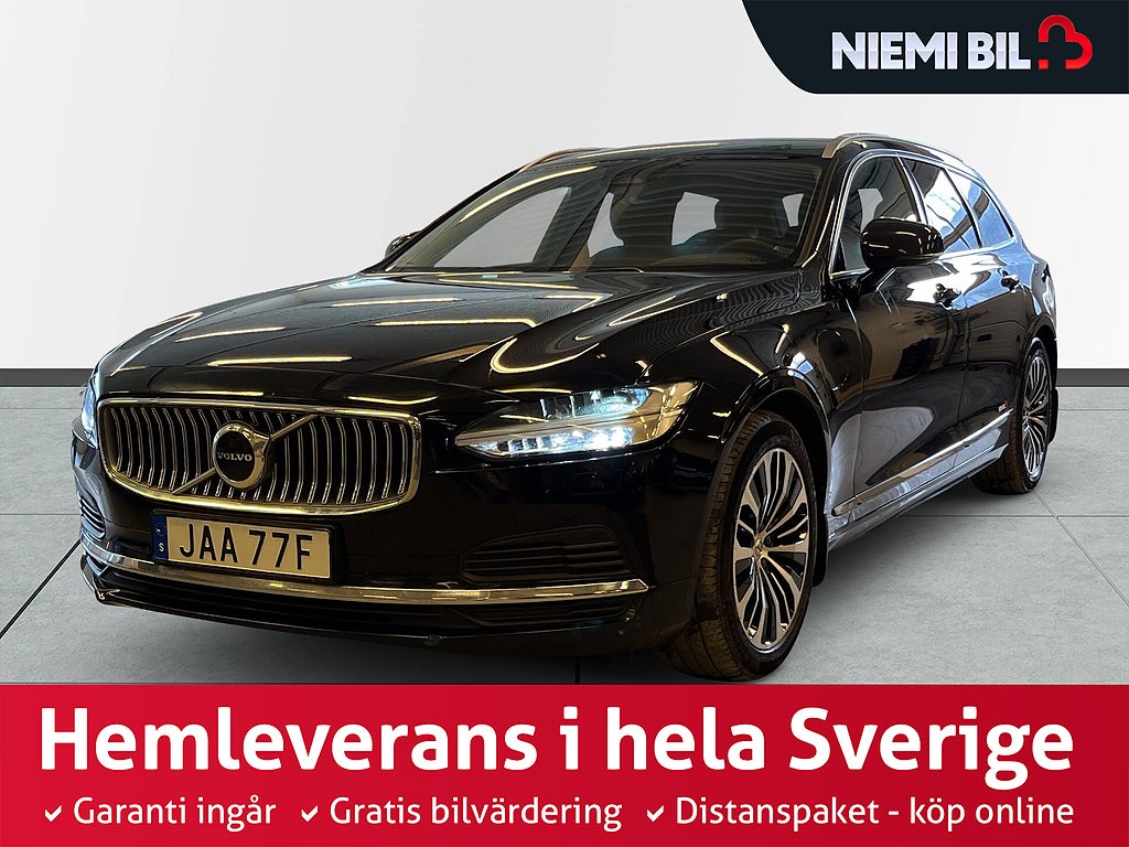 Volvo V90 Recharge T6 AWD CoreBright Moms/Drag/Kamera/S&V/74-87km