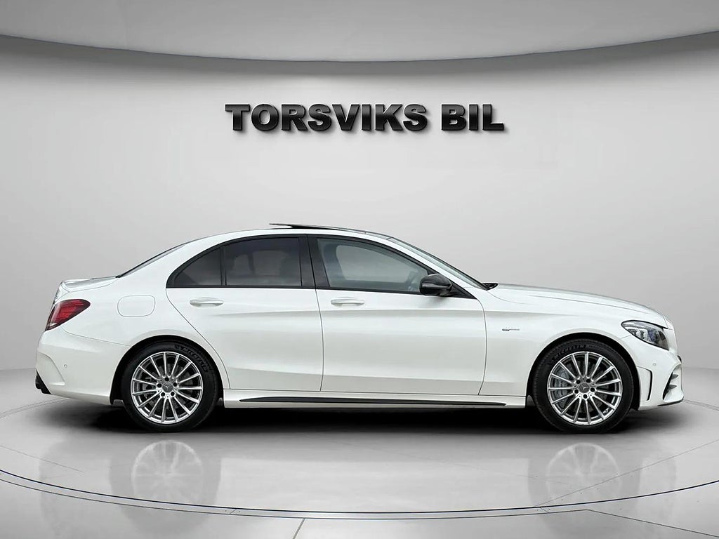 Mercedes-Benz AMG C 43 4MATIC AMG Line Designo Pkt 3500 Mil 1 Ägare - miniatyr 7