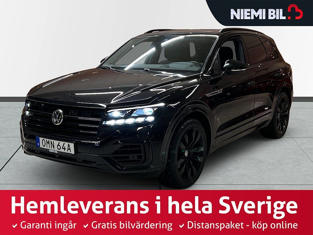 Volkswagen Touareg 3.0 V6 TDI 4M R-Line Luft Drag Dvärm Night vision HuD Pano S&V