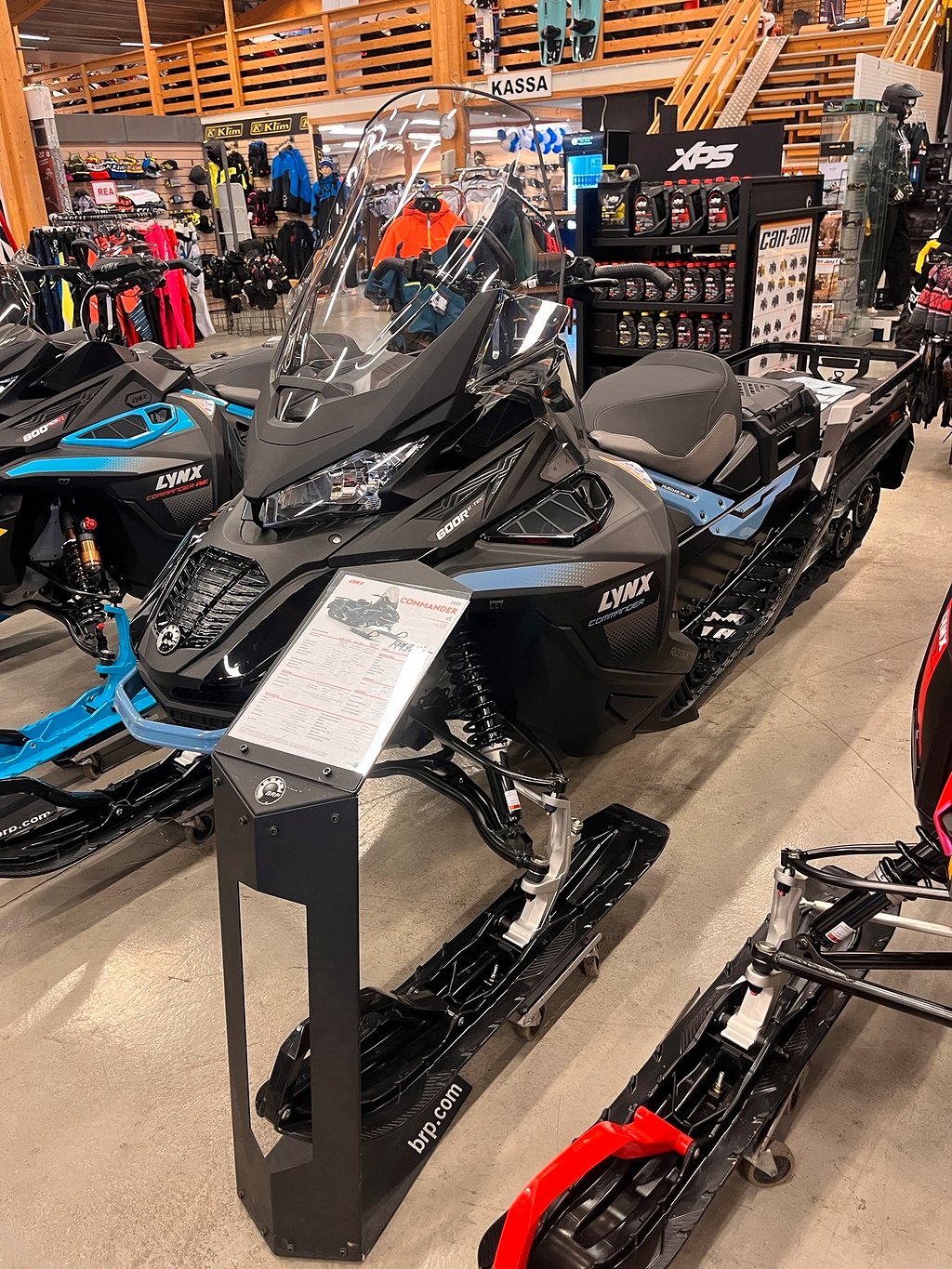 Lynx Commander 600R E-TEC Elstart  