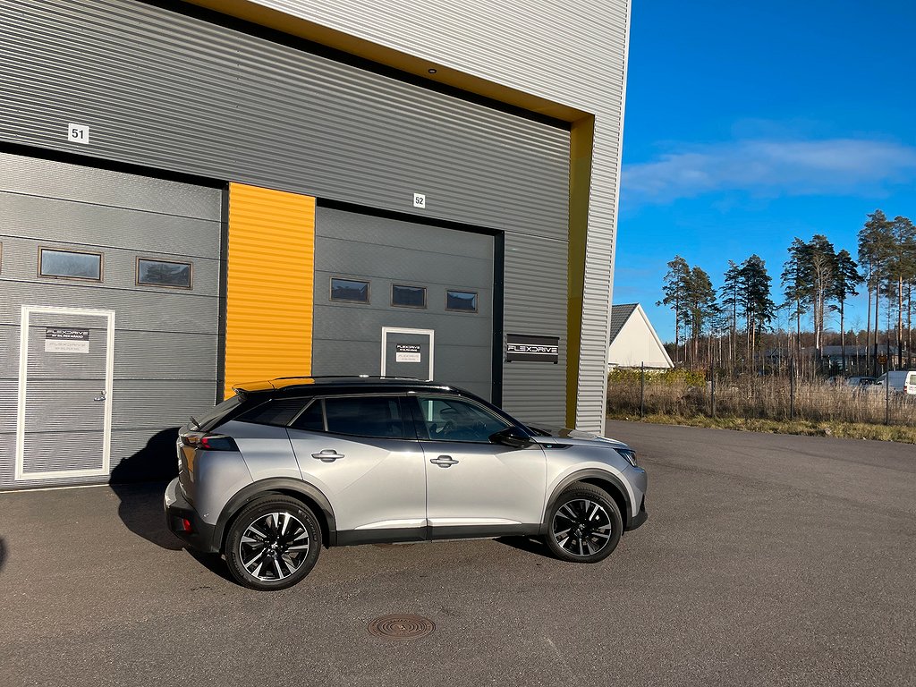 Peugeot E-2008 GT-line. Kampanj hyr 1-12 mån företag privat