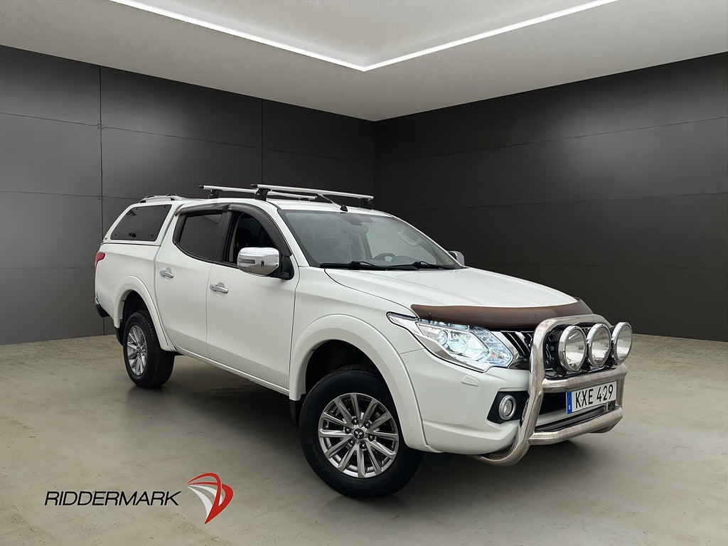 Mitsubishi L200 2.4 4WD Värmare Skinn Dragkrok B-Kamera Kåpa
