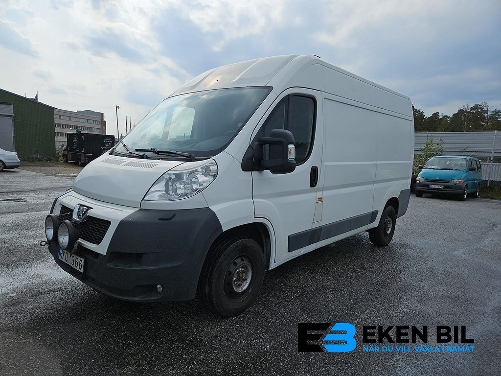 Peugeot Boxer 2.2 TRASIG MOTOR Verks.Inredd Dieselvärm. Drag