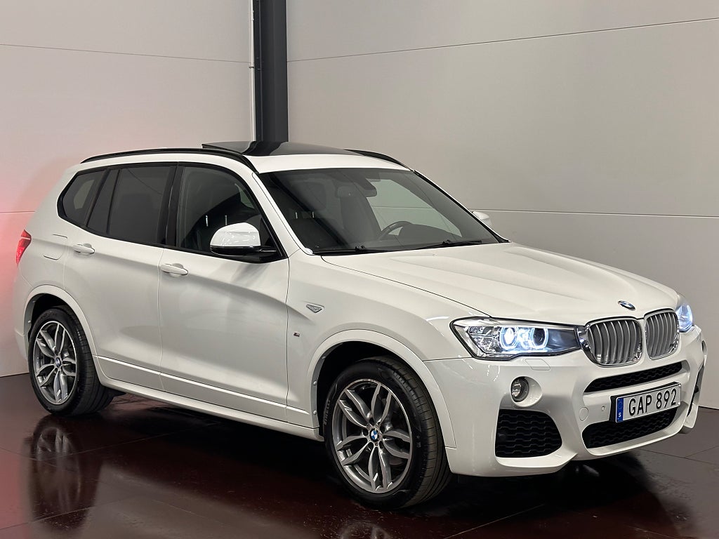 BMW X3 XDRIVE30D 258HK M SPORT PANORAMA H/K VÄRMARE LÄDER NAVI