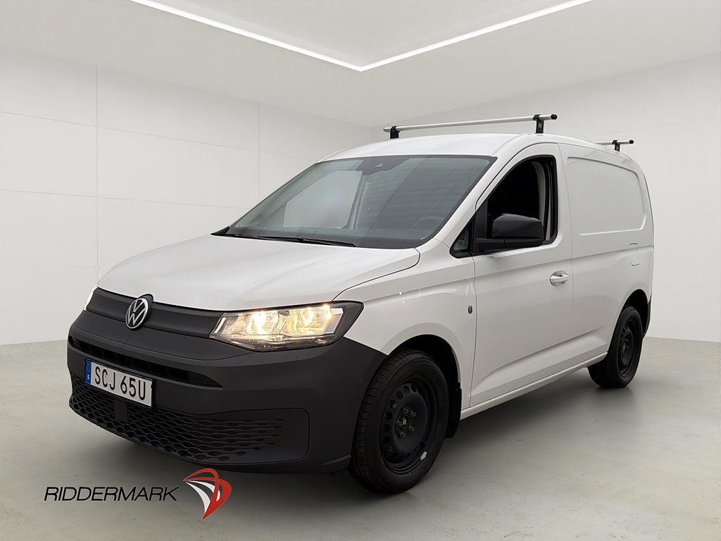 Volkswagen Caddy Cargo 2.0TDI Värmare PDC Drag CARPLAY Moms