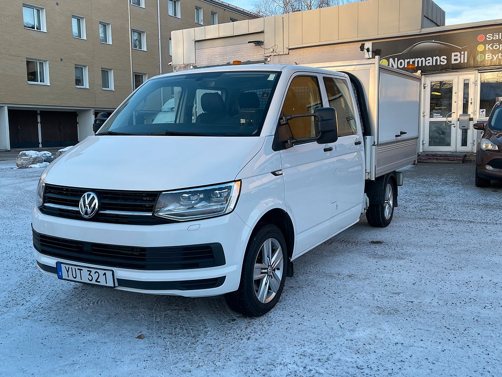 Volkswagen Transporter Dubbelhytt 2.0 TDI Aut/GPS/150hk/Moms