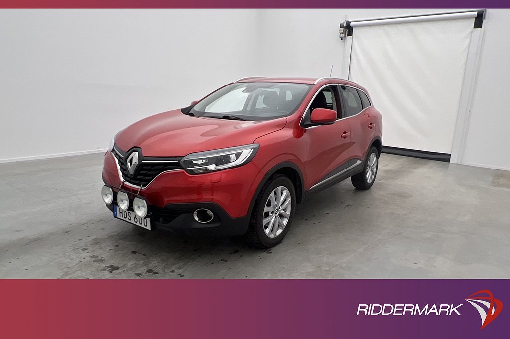 Renault Kadjar 4WD 130hk Zen En-Brukare Sensorer Dragkrok