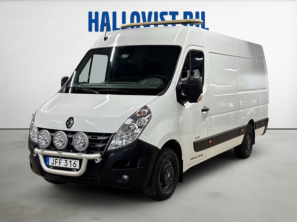 Renault master 3.5 T 2.3 150hk L3H2 RWD Kamera Värmare MOMS Blixtljus