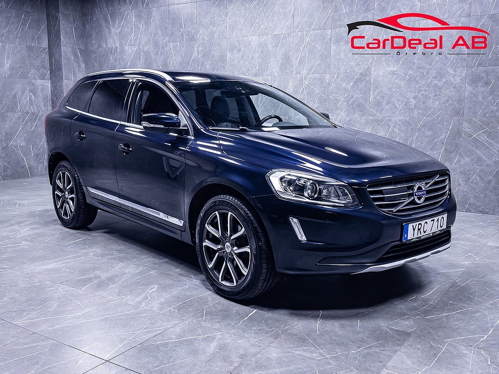 Volvo XC60 AWD Classic Summum Adaptiv BLIS Skinn Rattvärme Drag VOC