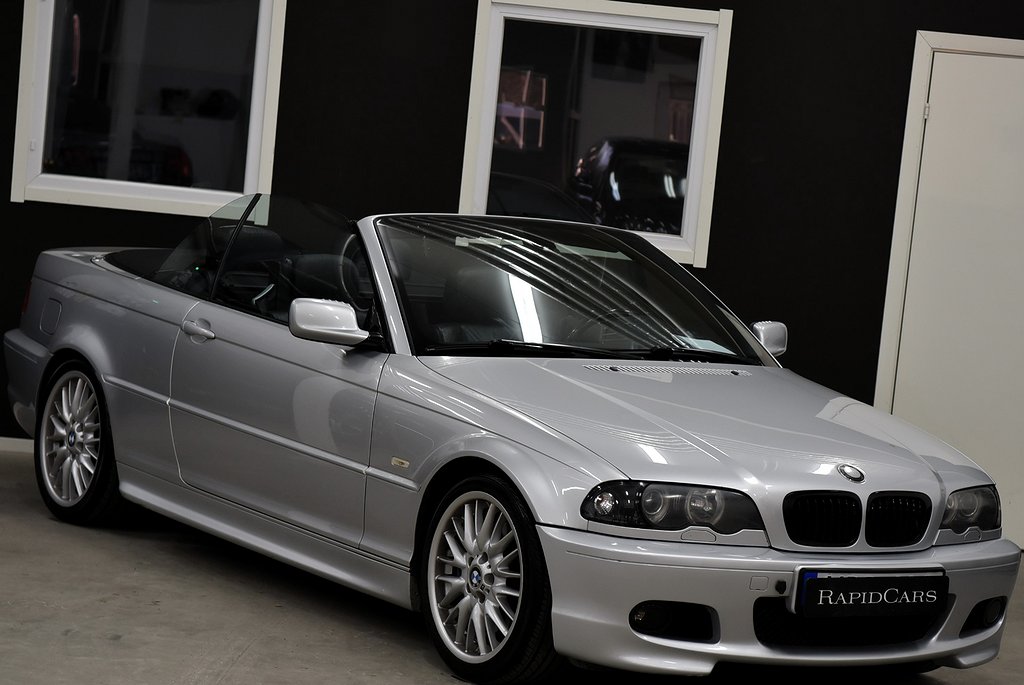 BMW 330 ci E46 M-sport Cabriolet | H/K Värmare Bluetooth 